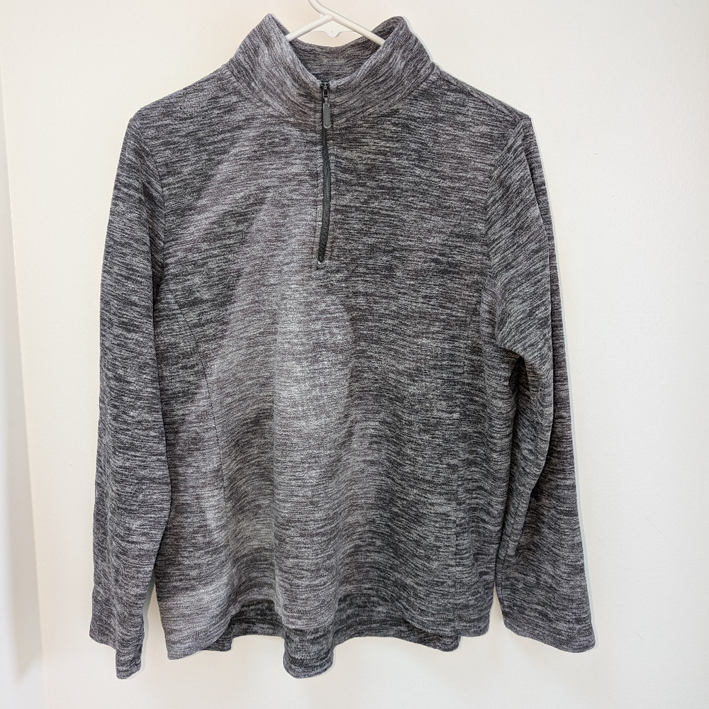 Glacier's Edge Women's Gray Half-Zip Sweater Size M